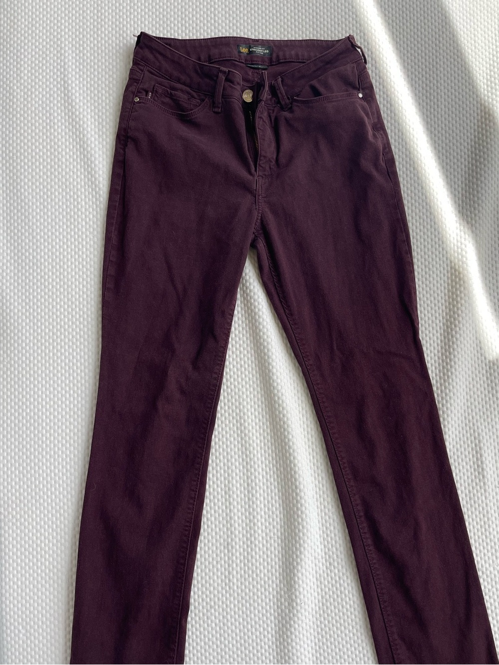 Lee Women's Skinny Pants in Plum